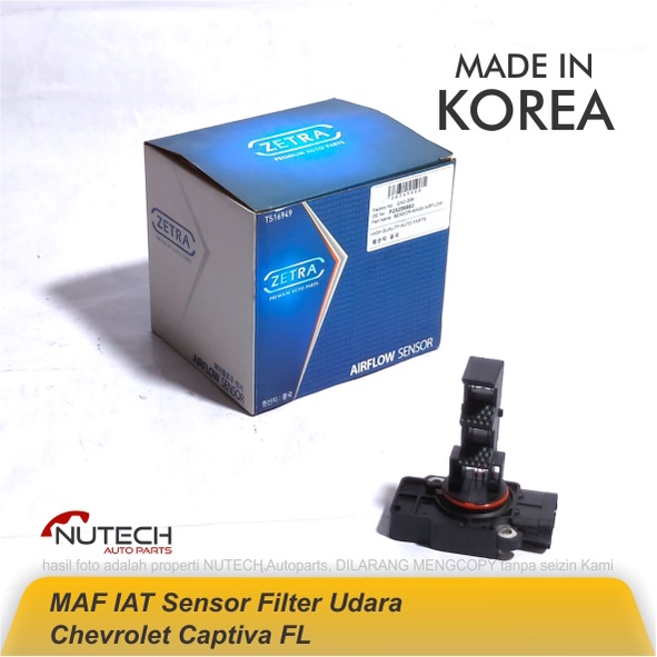 MAF IAT Sensor Air Flow Filter Udara Chevrolet Captiva Diesel FL 1