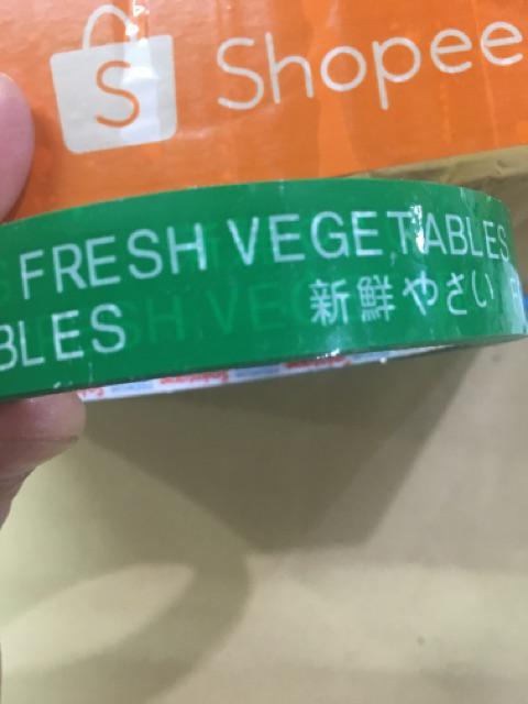 Isolasi Solasi Sayur / Lakban Sayur 18 Mm X 50 Meter