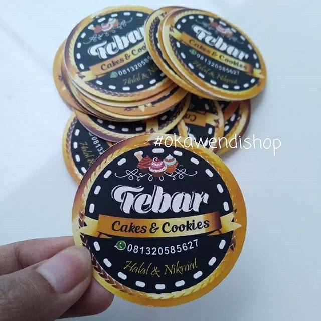 

STIKER LABEL PRODUK PRINT & CUT STIKER CHROMO UKURAN A3