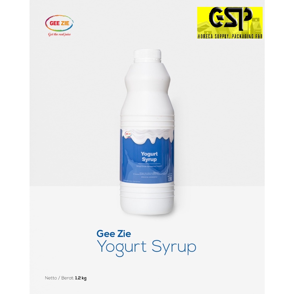 

GEE ZIE Yogurt syrup concentrate / Syrup Yogurt / Sirup Yogure Import Taiwan
