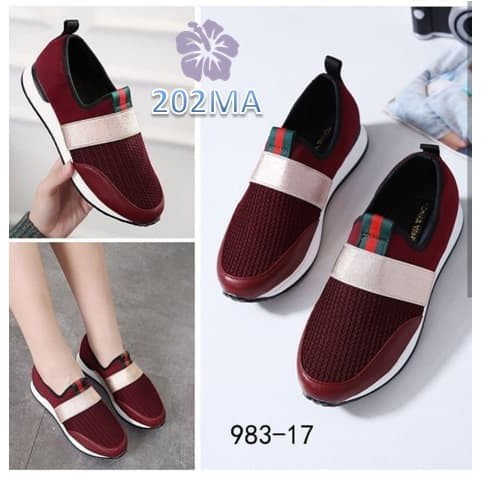 Terlaris {pg} Sepatu Wanita Slip On Gutji Candy - 202 - Cokelat Muda, 36