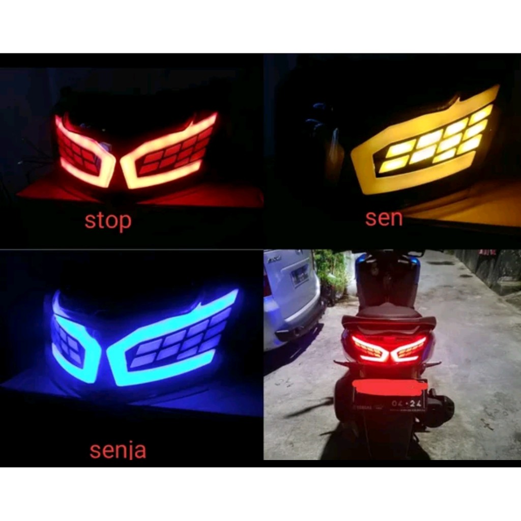 stop lamp yamaha nmax 3IN1 LAMPU STOP LED NMAX 155 OLD