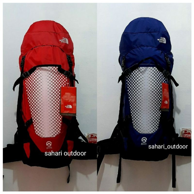 tas gunung carrier tnf lokal cobra 60L include COVER BAG