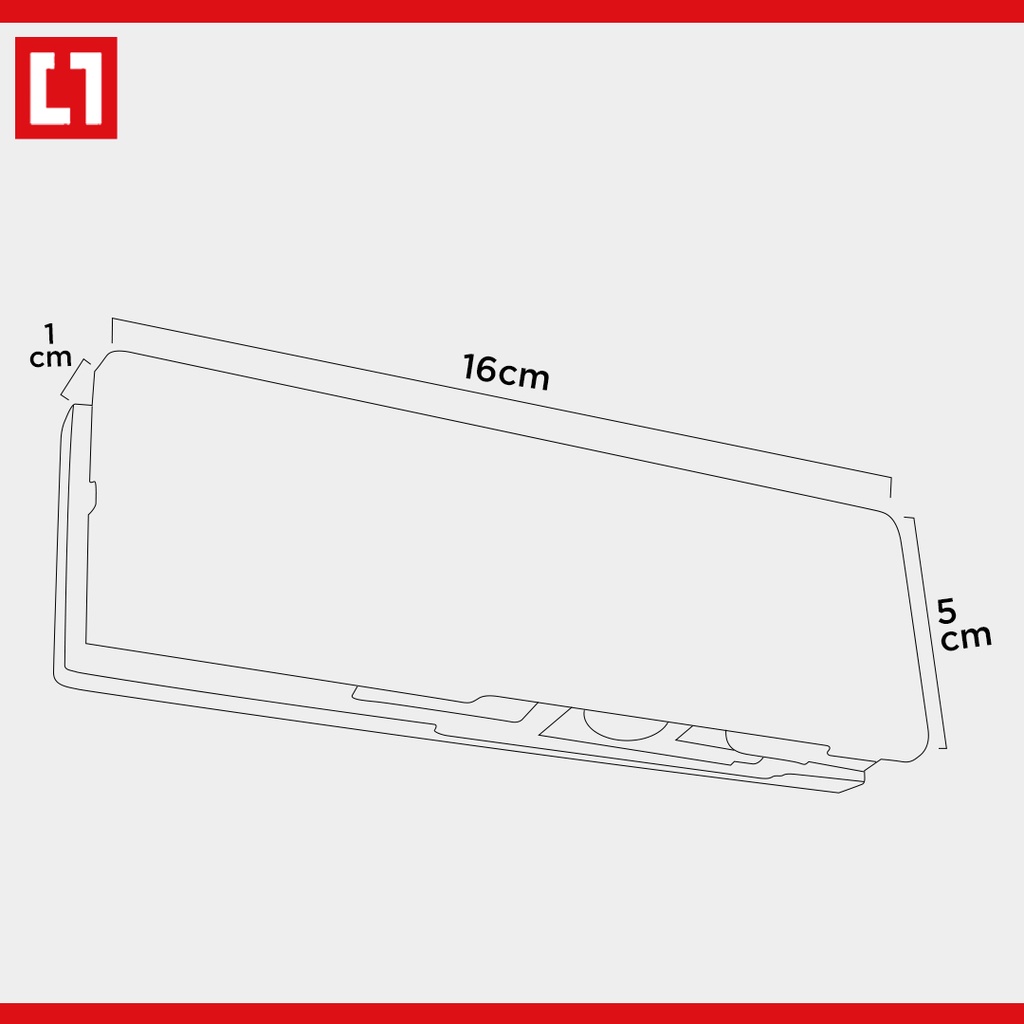 Patch Fitting PT 20 Penjepit Engsel Pintu Kaca Atas WD20 - Weldom