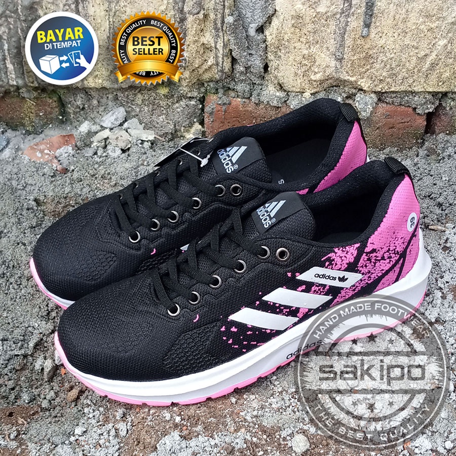 SEPATU SNEAKERS WANITA DEWASA REMAJA / SEPATU FITNES AEROBIK GYM WANITA / SEPATU OLAHRAGA WANITA / SEPATU JOGGING WANITA / SAKIPO