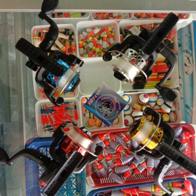 Reel murah AK 200 ( 3BB+senar )