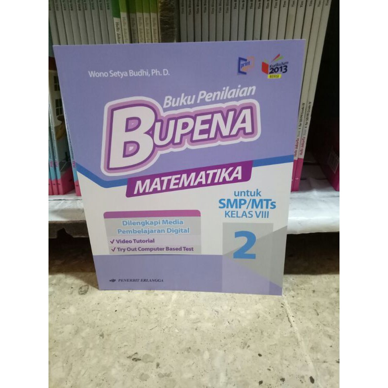 Bupena Matematika kelas 2 SMP