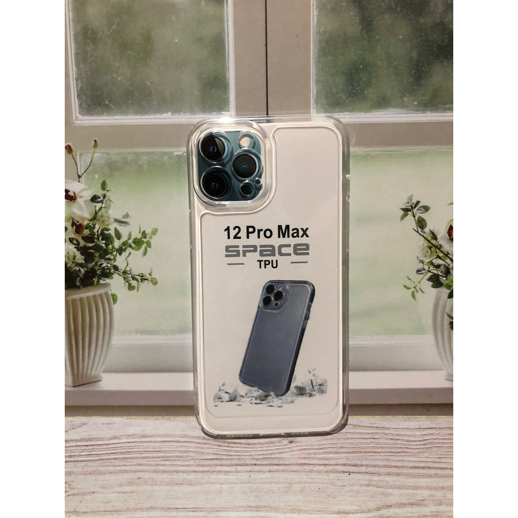 CASE IPHONE 12 PRO MAX CLEAR CASE TPU SOFT CASE BENING SPACE