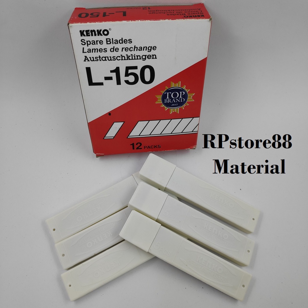 

ISI CUTTER BESAR KENKO L-150 - REFFIL ANAK CUTTER L150 - MATA PISAU