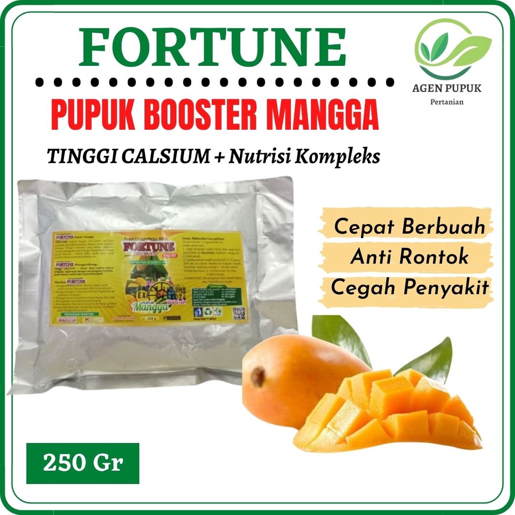 Pupuk Booster Buah Mangga Ampuh, Pupuk Mangga Agar Cepat Berbuah