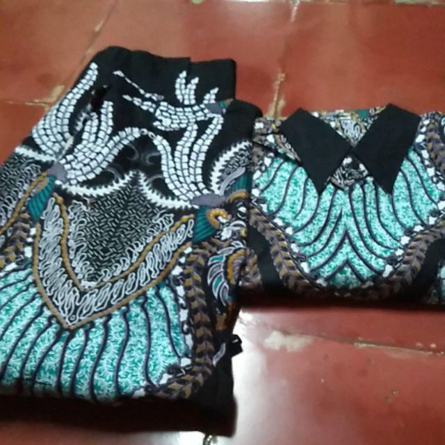 Batik Couple_maora Sania Ruffle Batik Couple Ori Ndoro Jowi Dnt Garansi Termurah