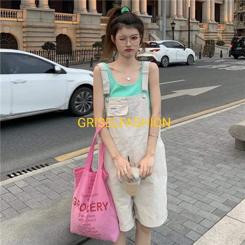 JUMPSUIT ROMPER  BEBY PENDEK WANITA