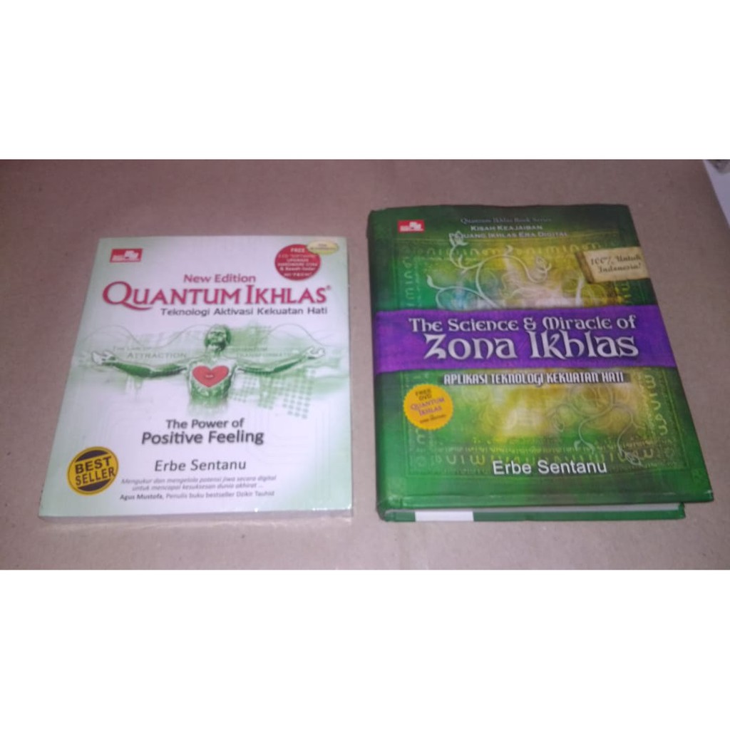 Paket ZONA IKHLAS HC & QUANTUM IKHLAS SC - Erbe Sentanu