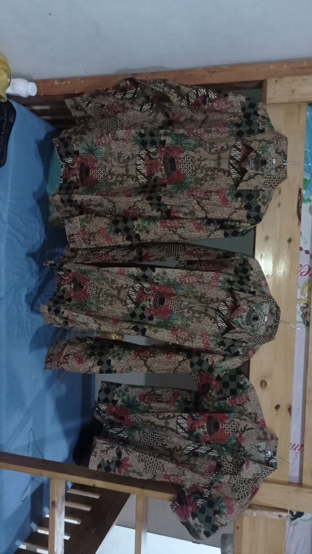 Batik Couple Keluarga - Sania Ruffle Ori Ndoro Jowi Dnt - Motif Toples