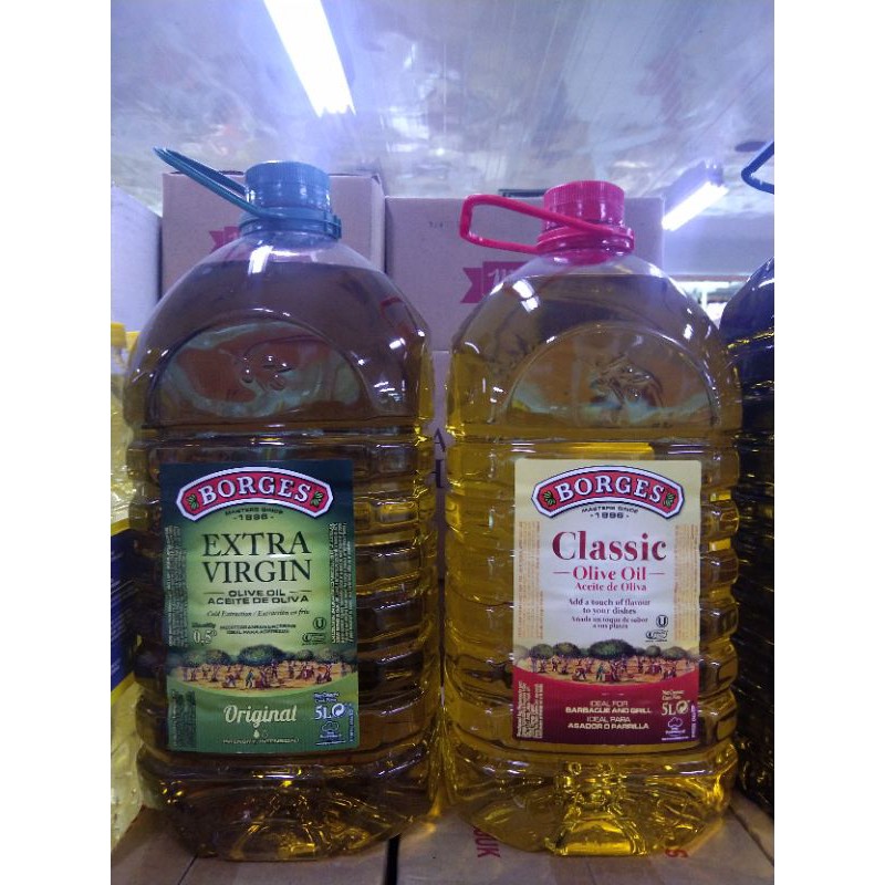 

minyak borges 5 liter all variant (harga perbotol)
