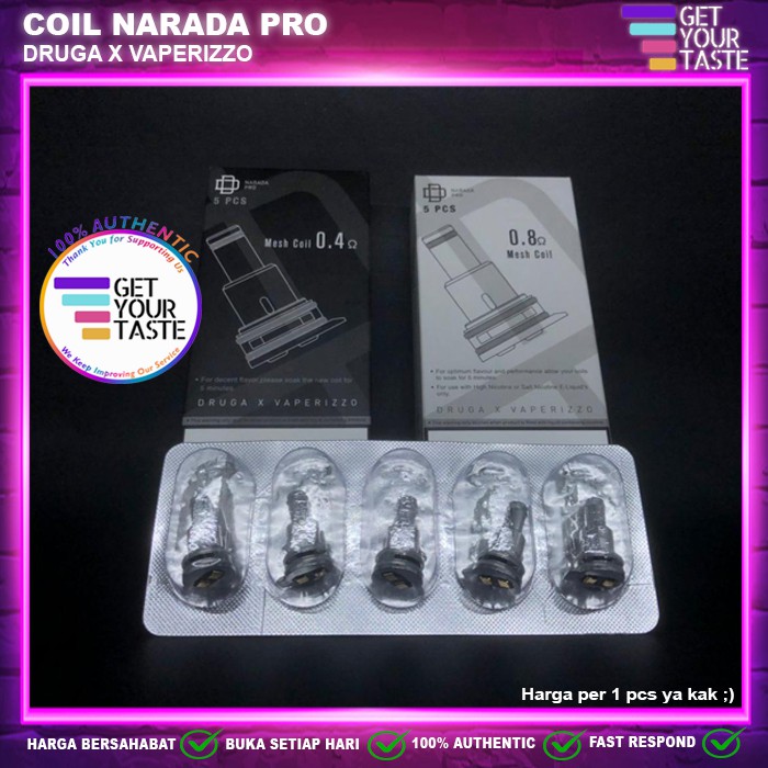 Coil Druga Narada PRO Authentic by AugVape x Vaperizzo