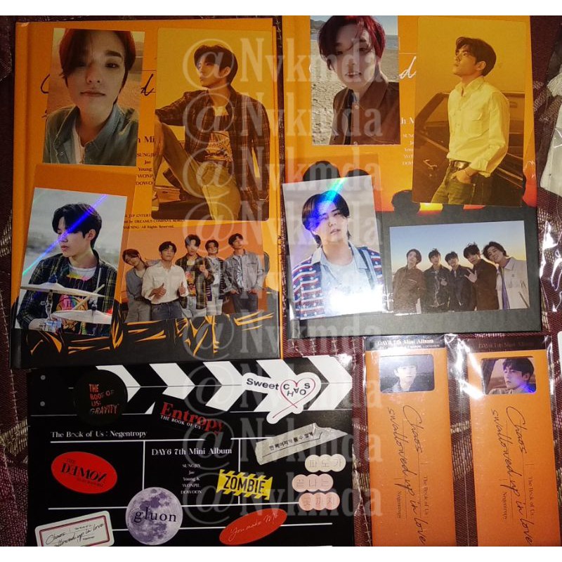 Photocard Jae Day6 Album Negentropy One& vers