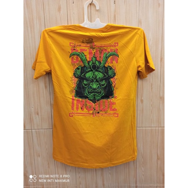 KAOS SAMURAI MOTIF JAPAN / BAJU JEPANG DISTRO MURAH