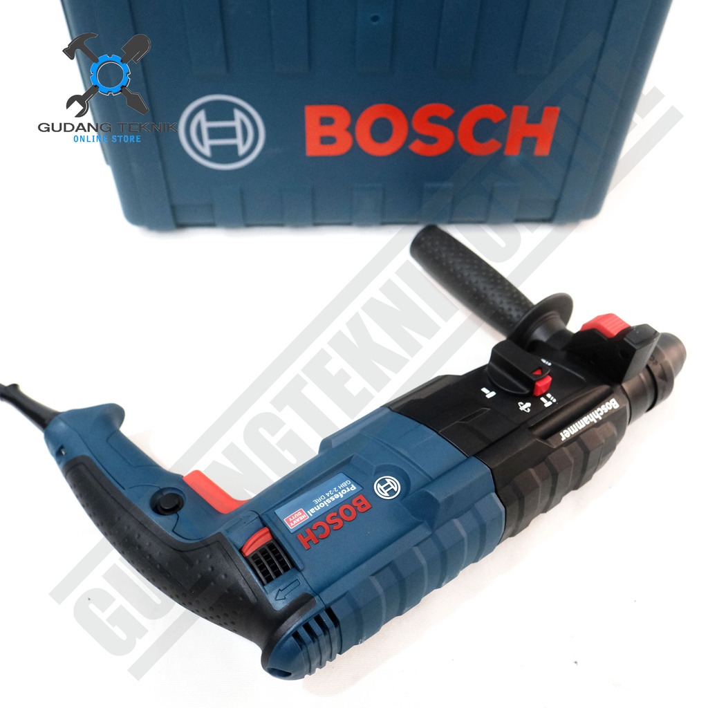 Rotary Hammer 24mm BOSCH GBH2-24DRE / Mesin Bor Tangan Bobok Beton Tembok GBH 2 24 DRE - Bor SDS Plus GBH 2-24DRE BOSCH