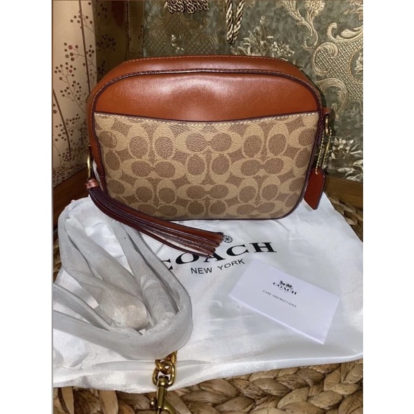Coach Camera Bag Tan Rust