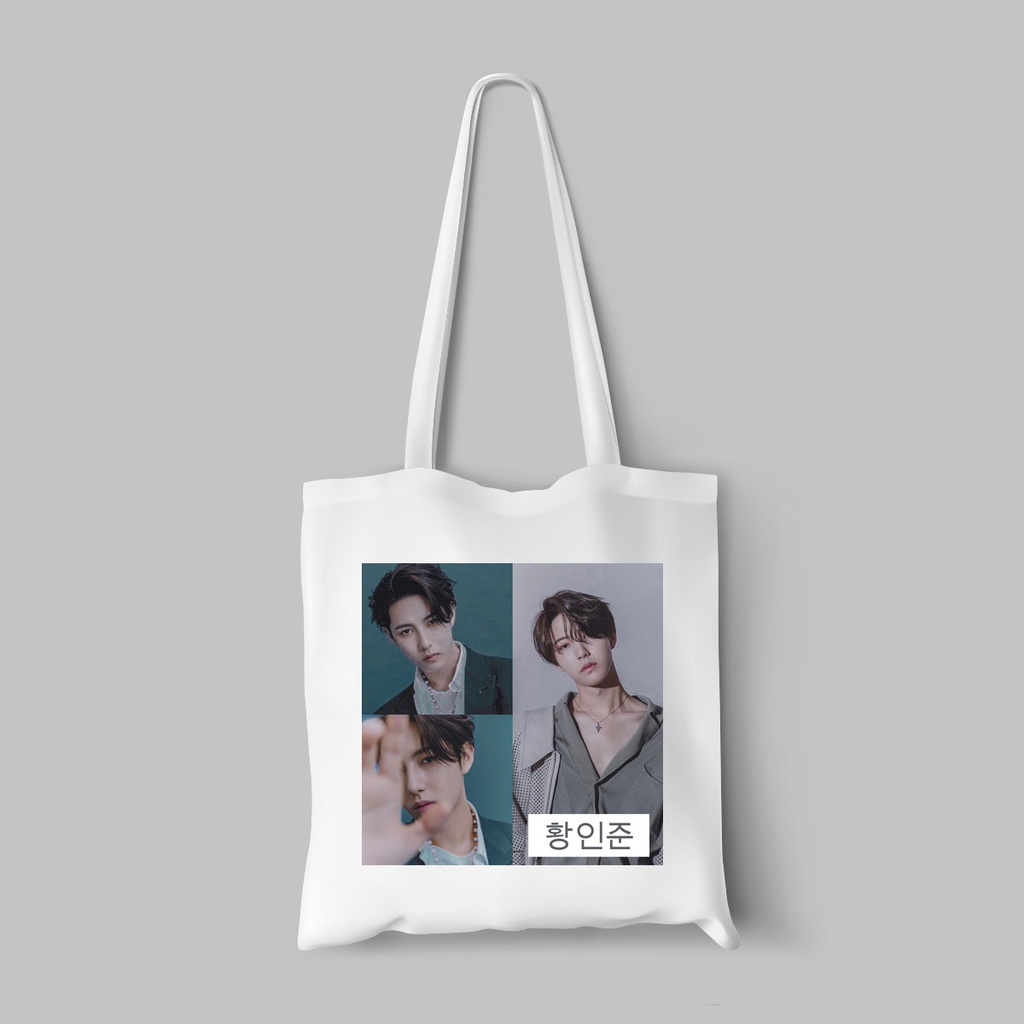 RENJUN Tote bag totebag Kanvas NCT Dream nct 127 nct cafe /tas belanja korea REN JUN