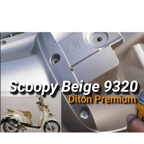 DITON Premium Pilok Cat Pilox H9320* Scoopy Beige / 9320 Honda Cream Scopy (400cc)