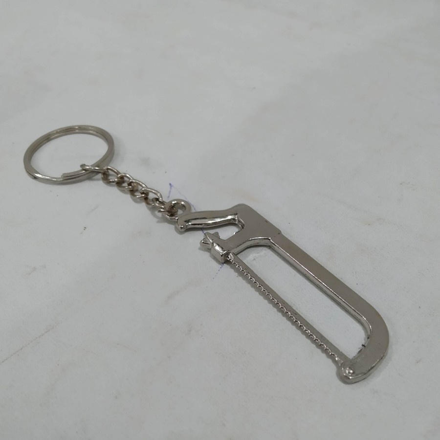 Key Chain Gantungan Kunci Ganci perkakas gergaji besi