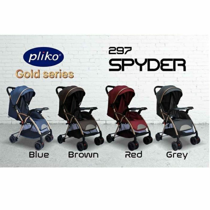stroller pliko spyder gold series