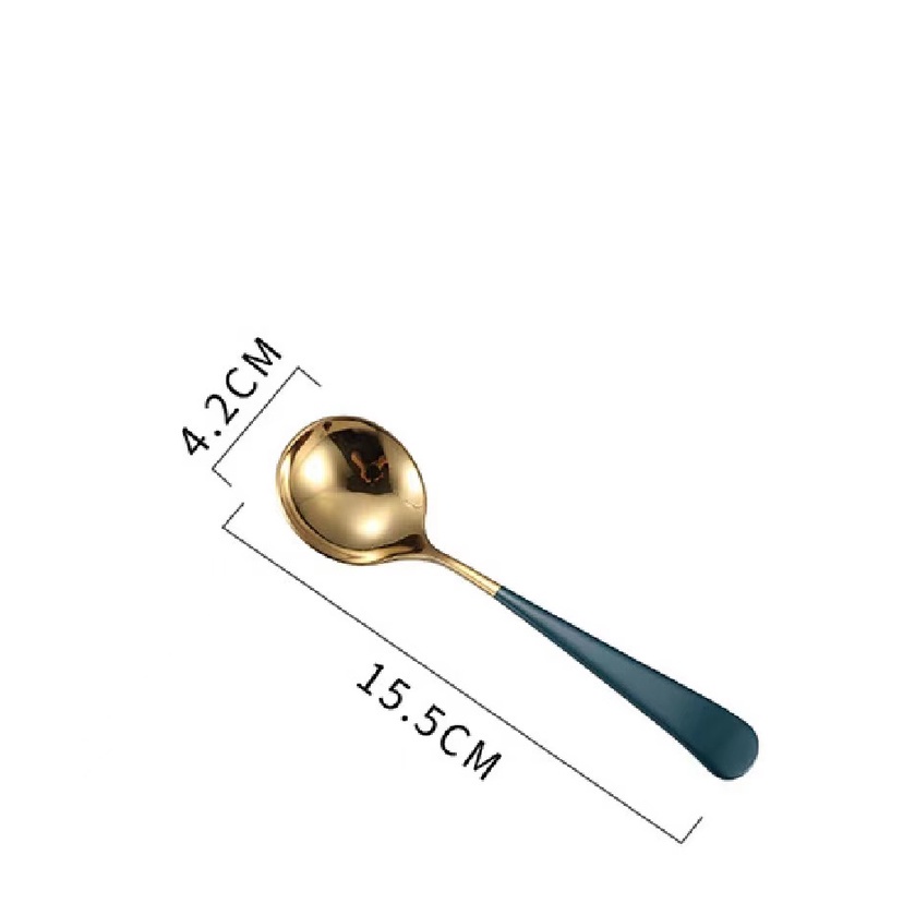 Sendok Stainless Korean Spoon Fork Stainless/Sendok Makan/Sumpit Gorengan