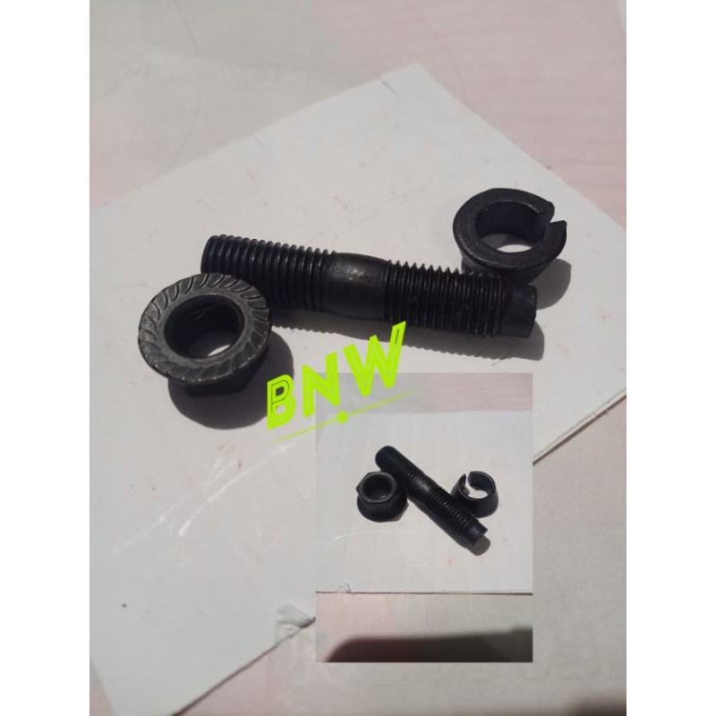 BAUT STUD &amp; NUT BAJA BY41 HT125 HT130 DYNA DUTRO