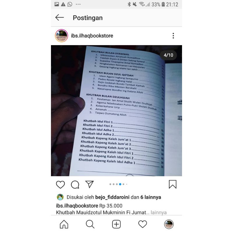 khutbah mauidhotul mukminin fi jum'at