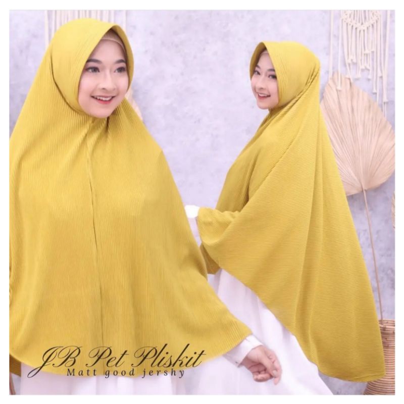 Hijab Plisket Jumbo - Jilbab Plisket Jumbo - Jilbab Plisket Jersey