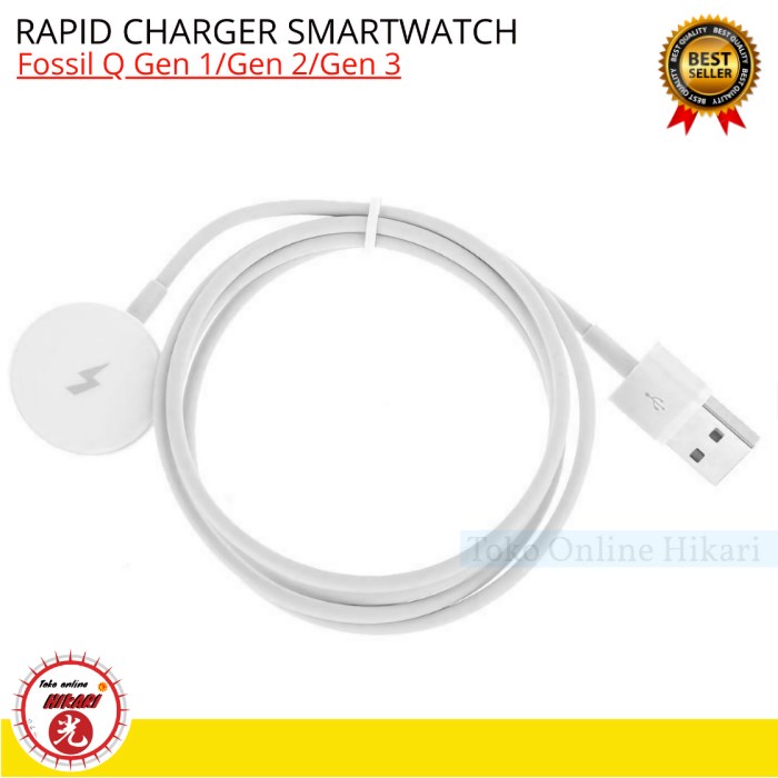 Rapid Charger Smartwatch Fossil Q Gen 1 - Gen 2 - Gen 3 Jam Tangan