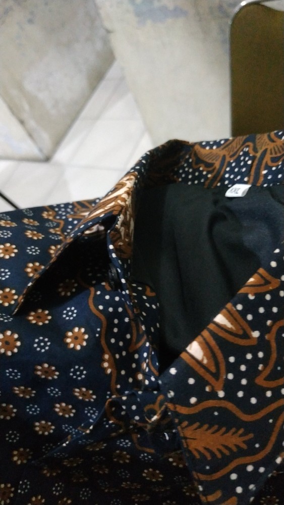 Perwira Kemeja Batik Pria Lengan Panjang Batik Solo By Batik Kanaya