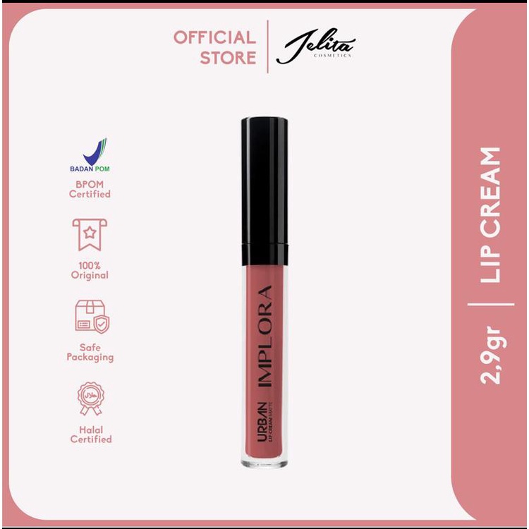 Jelita Cosmetics - Implora Lip Cream Matte