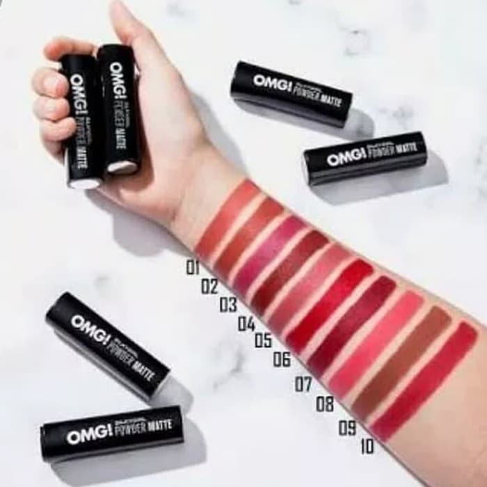 SilkyGirl OMG Powder Matte Lipcolor Lipstick