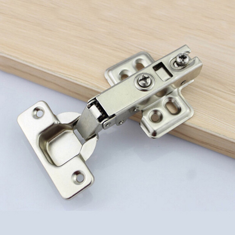 {LUCKID}1 x Safety Door Hydraulic Hinge Soft Close Full Overlay Kitchen Cabinet Cupboard