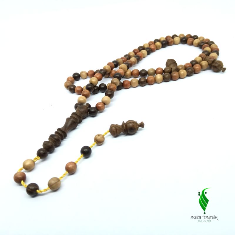 TASBIH KOMBINASI KALIMASADA, DEWANDARU, SETIGI &quot;KDS&quot; size 8mm ORIGINAL!!