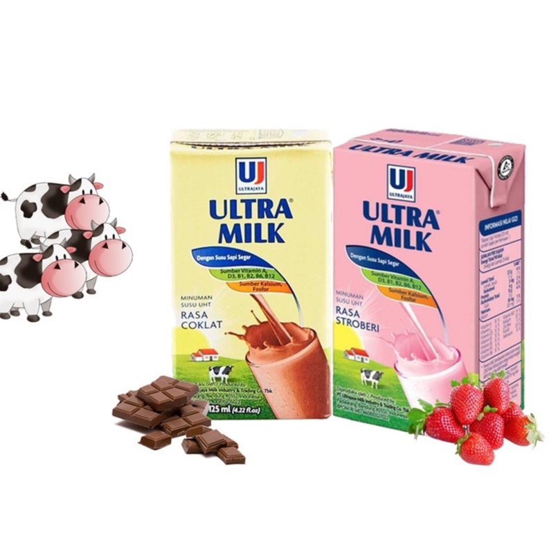 

Susu Ultra Milk UHT 125ml pcs