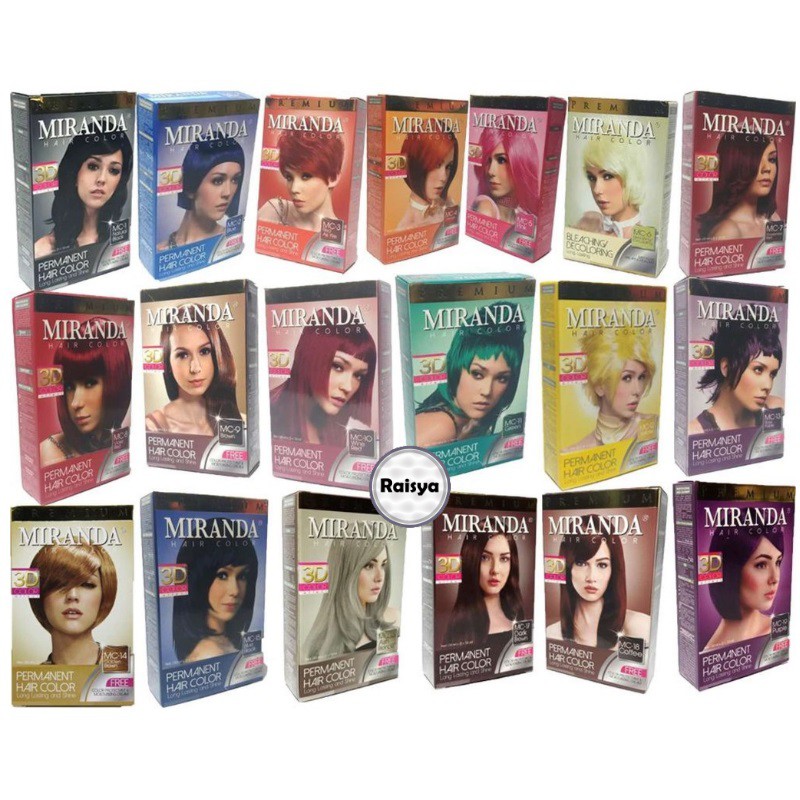 Semir Rambut Miranda / Miranda Hair Color / cat Rambut Miranda