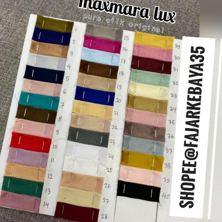 [ART. 781433] Bahan silk / bahan maxmara / kain silky / maxmara