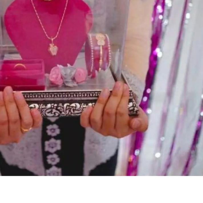 KOTAK PERHIASAN SATU SET/KOTAK MAHAR/BOX PERHIASAN (KALUNG ,CINCIN,GELANG)