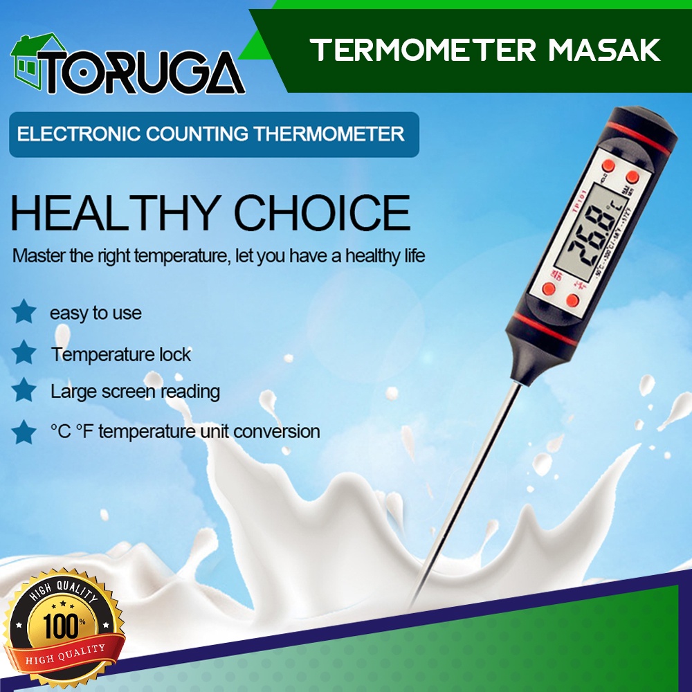 Digital Termometer Masak Suhu Air Masakan Obat Dapur Thermometer