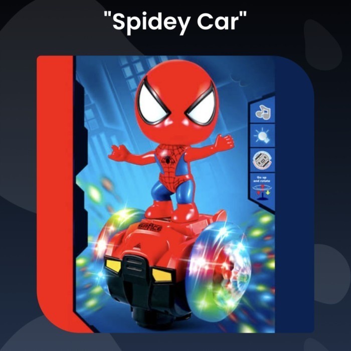 Spidey Car ORIGINAL - Mainan Spiderman