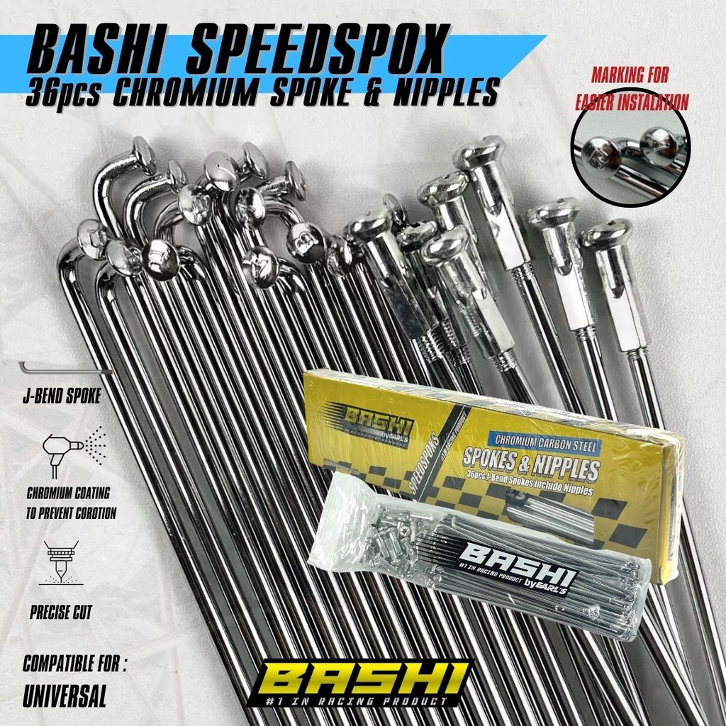 JARI JARI VELG BASHI SPEEDSPOXS CHROME DIAMETER 9 X VARIASI