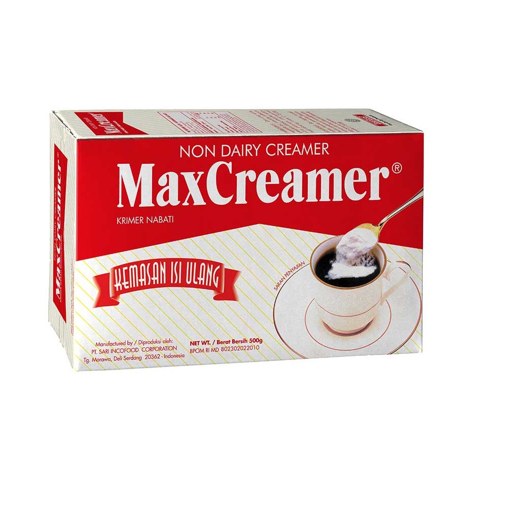 

MAXCREAMER Non Dairy 500g - Max Creamer Krimer Nabati Kemasan Kotak
