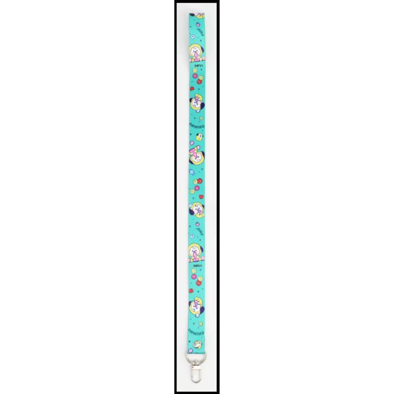 New KPOP BTS BT21 Lanyard anime cute cartoon neck strap key lanyard ID card gym phone with USB ID holder DIY sling lasso