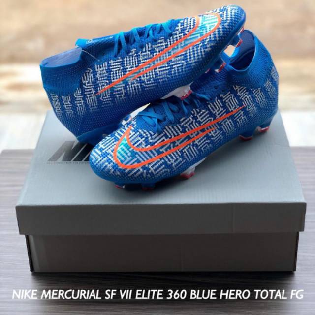 nike mercurial superfly 360 blue