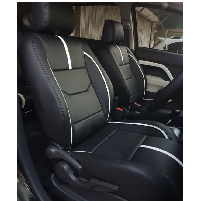 sarung jok mobil katana Jimmy Brio 2022, Agya ,Ayla ,ignis, Mirage fuul depan sampai belakang bahan 
