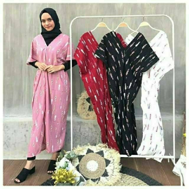 Lavender tunik kaftan (MF25)